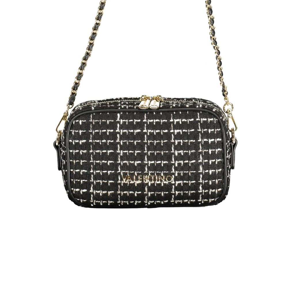 Mario Valentino Nero Polyurethane Women Handbag - Luxe Nova
