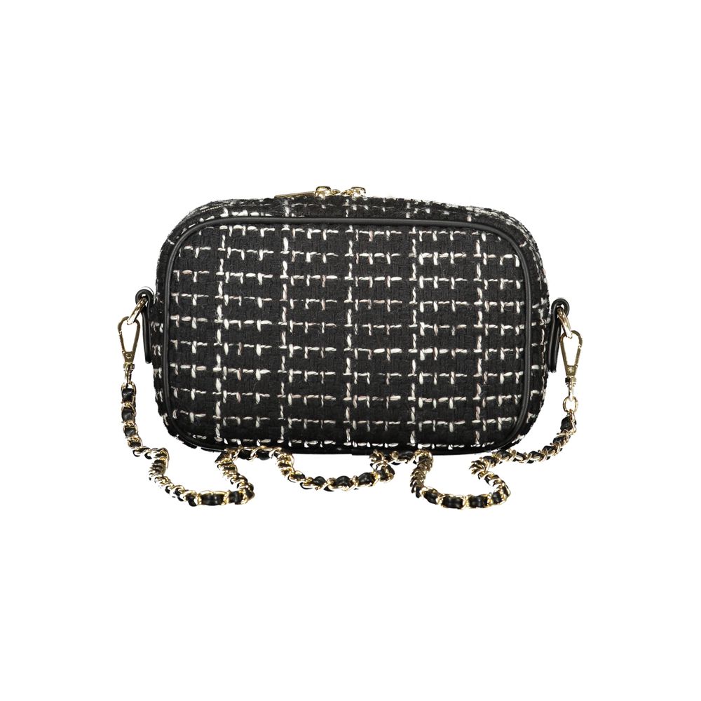 Mario Valentino Nero Polyurethane Women Handbag - Luxe Nova