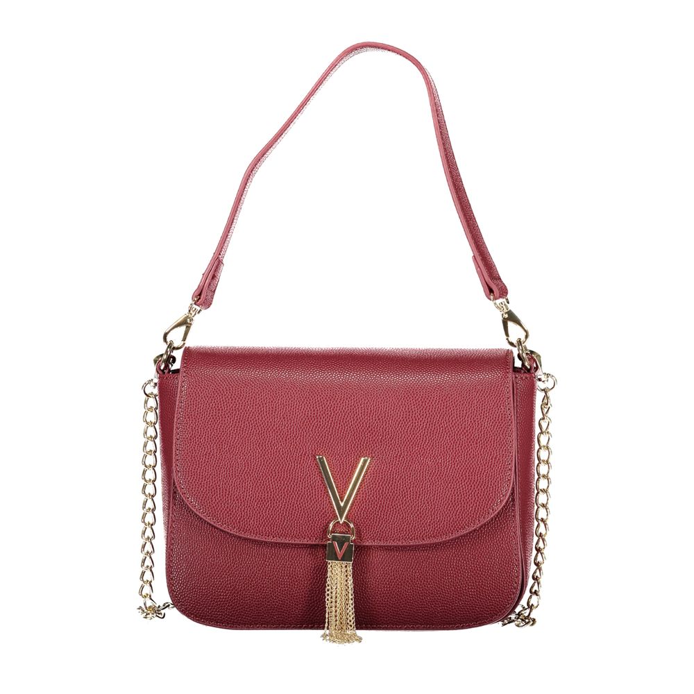 Mario Valentino Rosso Polyurethane Women Handbag - Luxe Nova