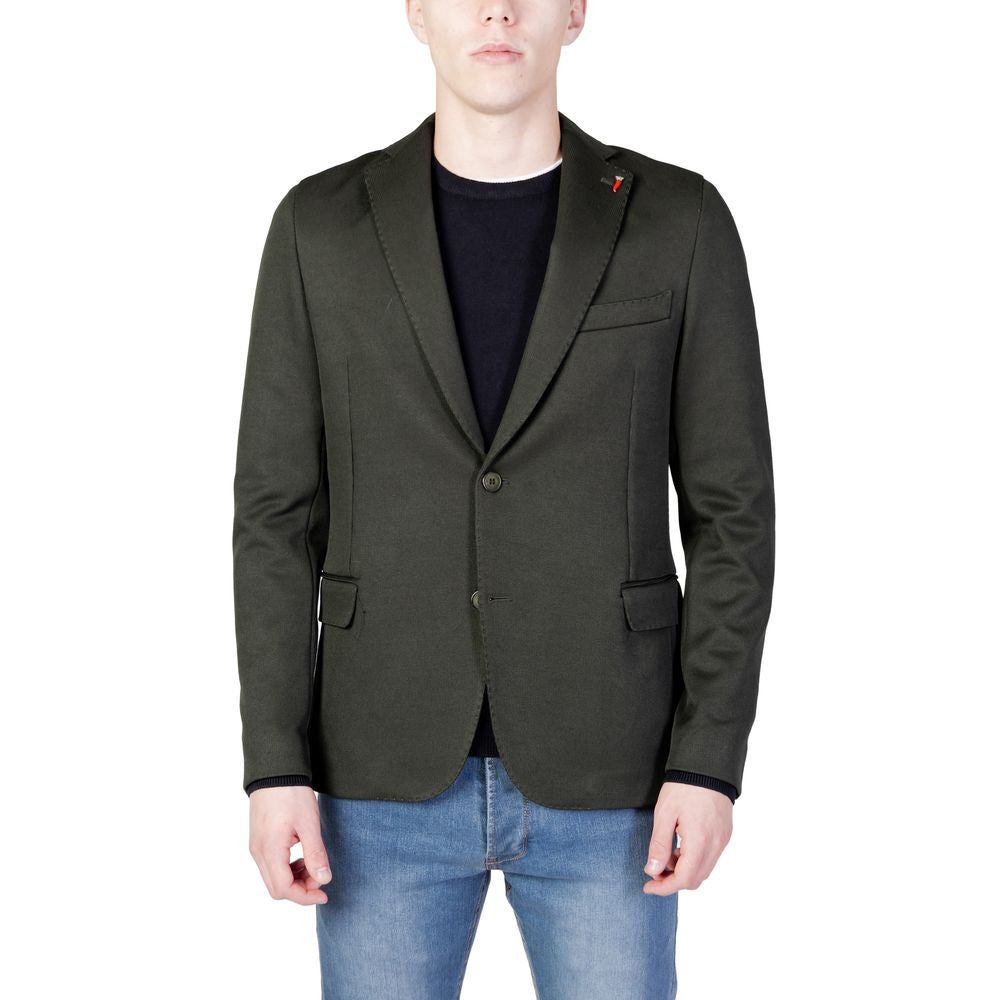 Mulish Green Polyester Blazer