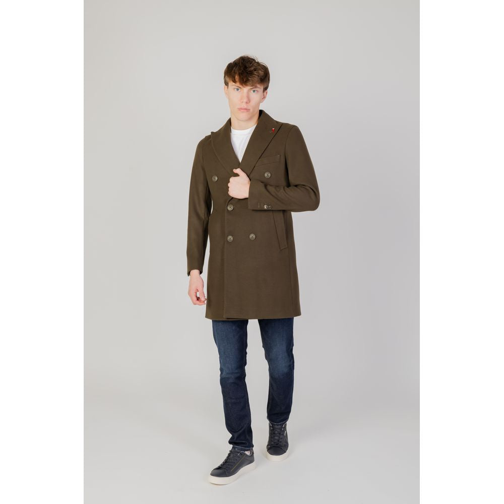 Mulish Green Polyester Coat