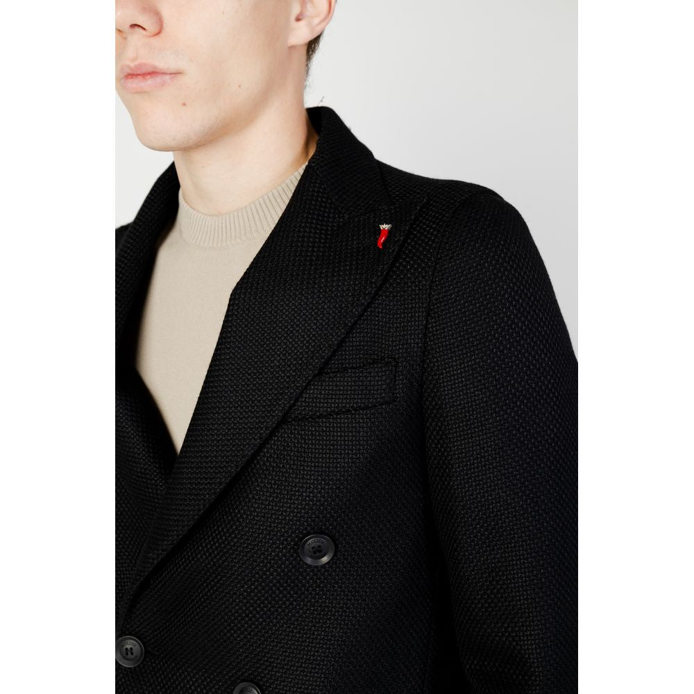 Mulish Black Polyester Coat