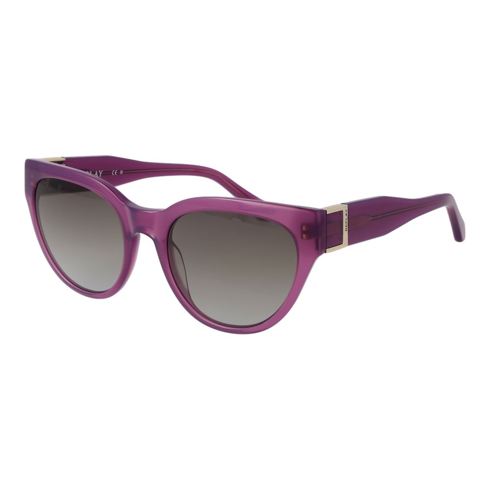 Replay Pink Plastic Sunglasses - Luxe Nova