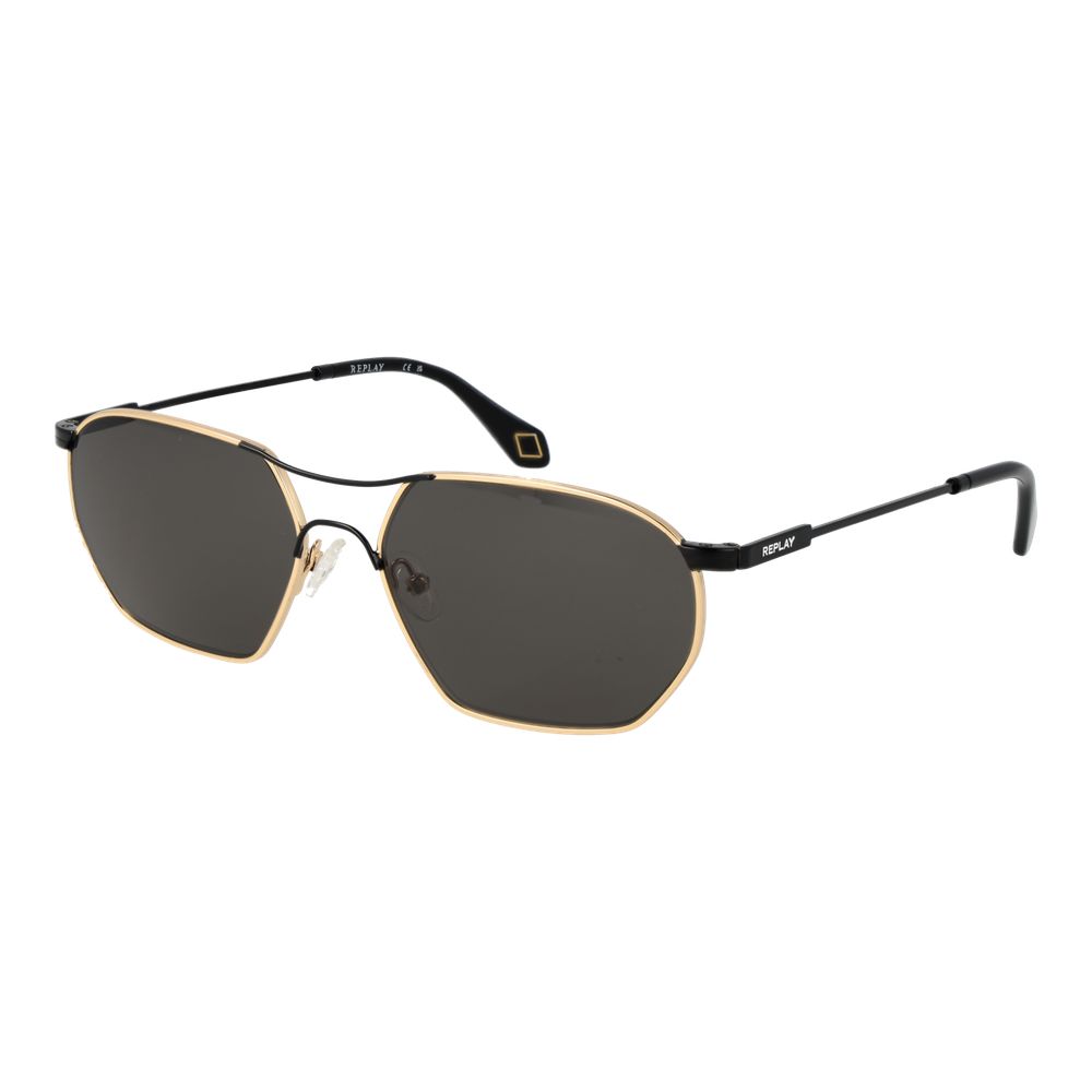 Replay Gold Metal Sunglasses - Luxe Nova