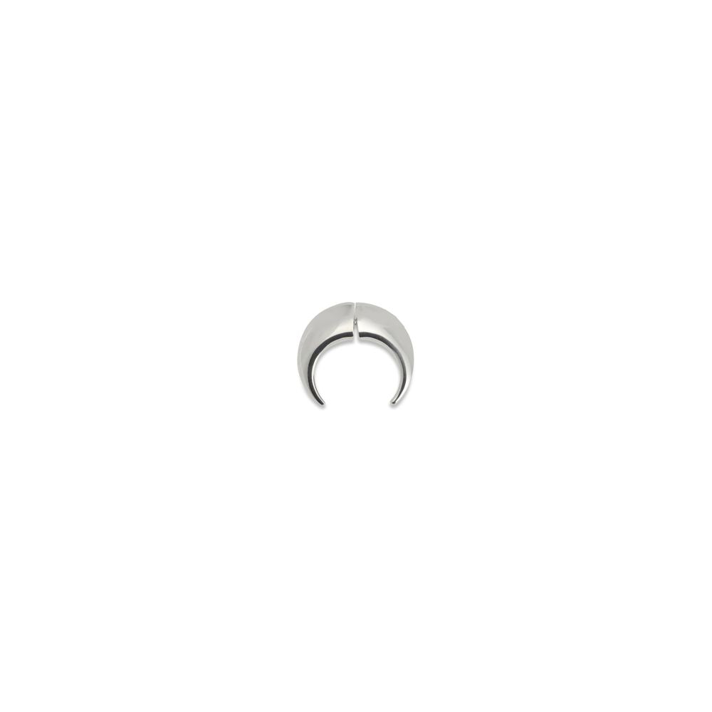 Marine Serre Silver Metal Earrings - Luxe Nova