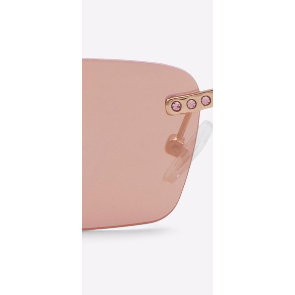 ALDO Rose Gold Polycarbonate Sunglasses
