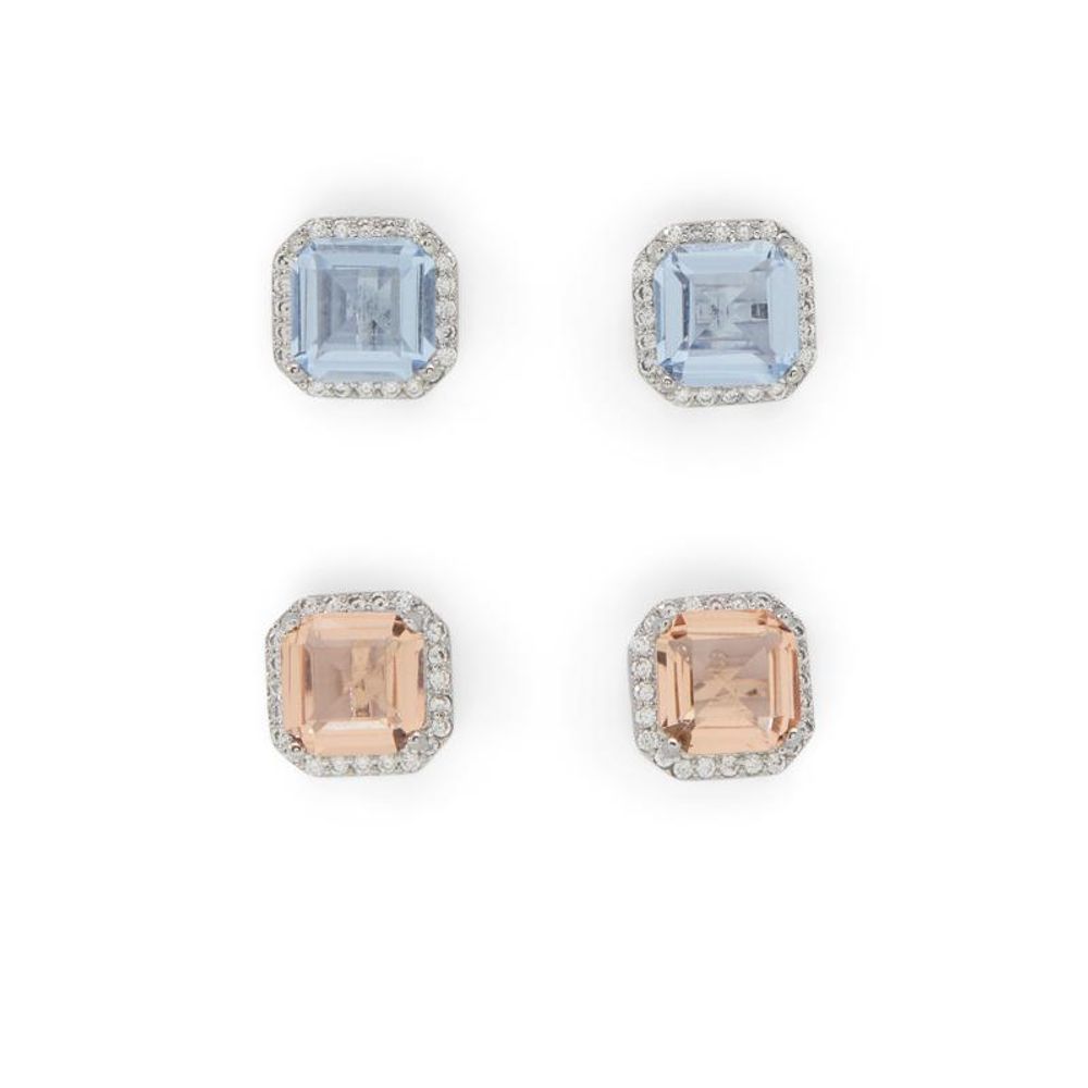 ALDO Blue Elastane Earrings