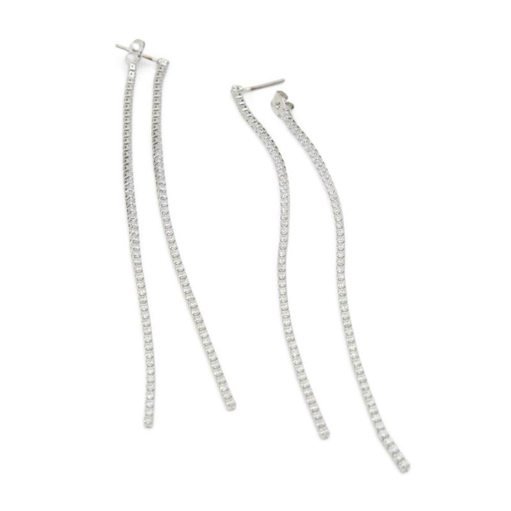 ALDO Silver Elastane Earrings