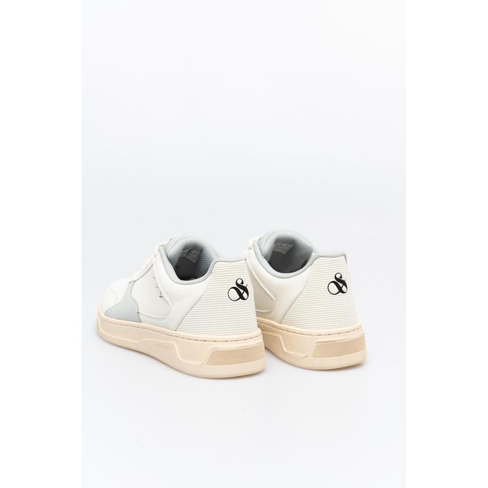 Scotch & Soda White And Low Top Sneakers - Luxe Nova