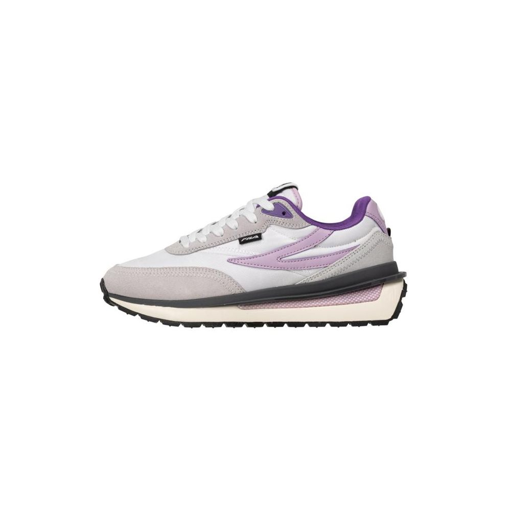 Fila White Textile Athletic Sneakers - Luxe Nova