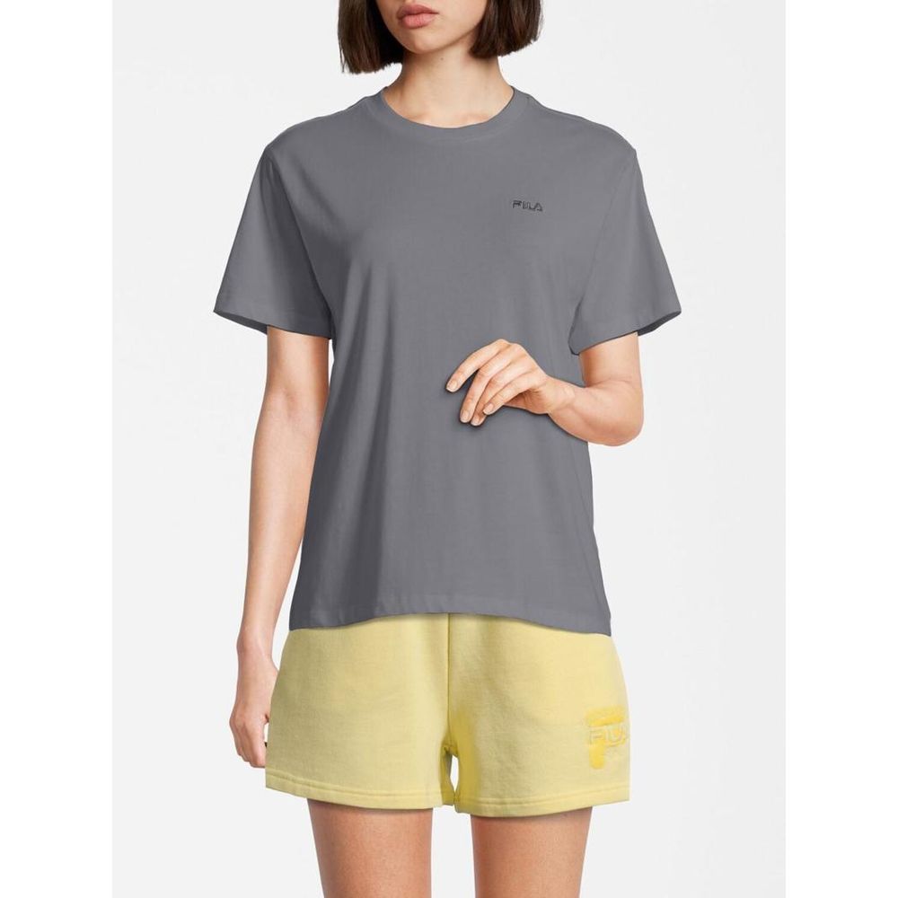 Fila Blue Cotton T-Shirt - Luxe Nova