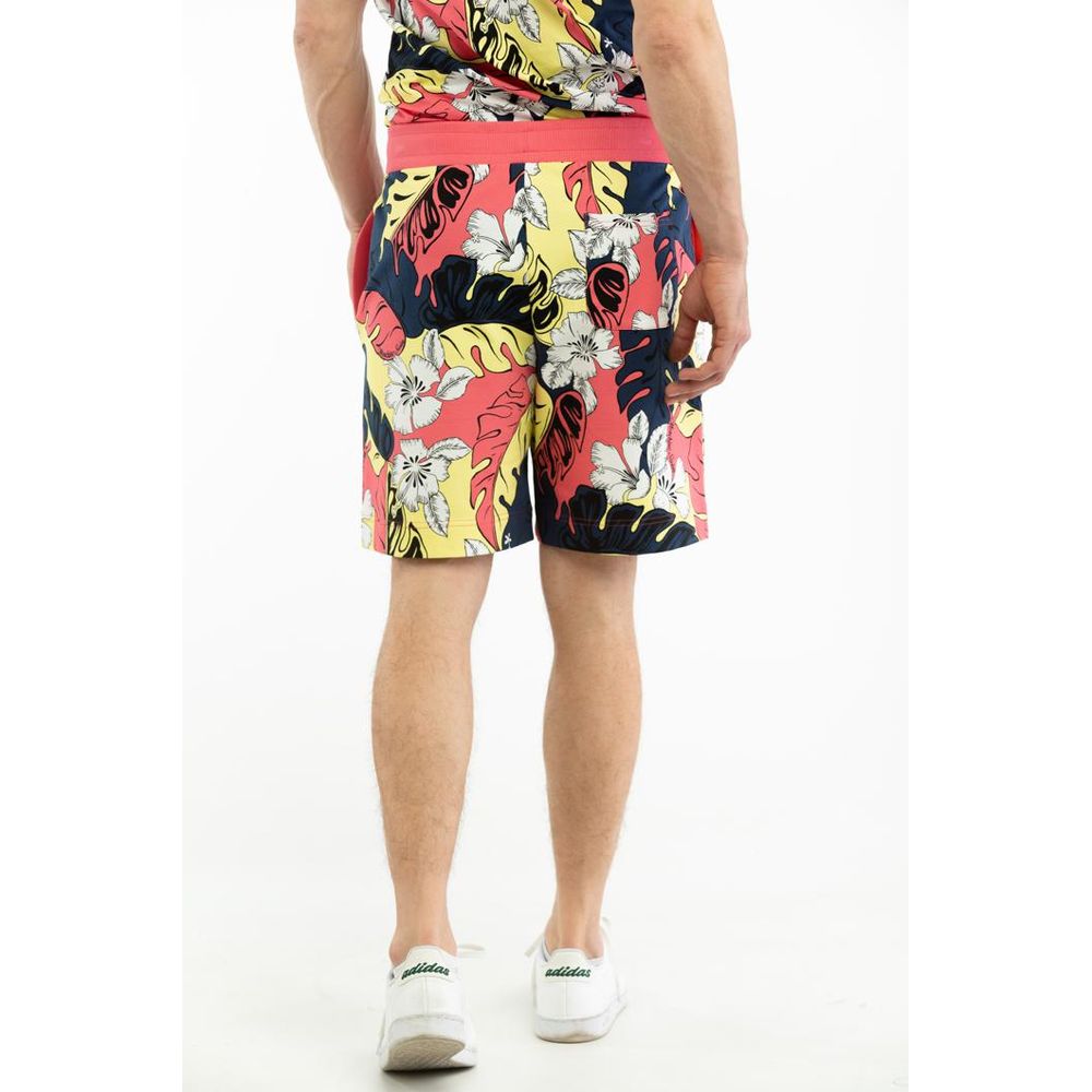 Moschino Multicolor Cotton Swim Shorts