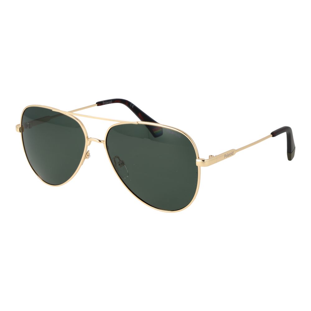 Polaroid Gold Metal Sunglasses - Luxe Nova