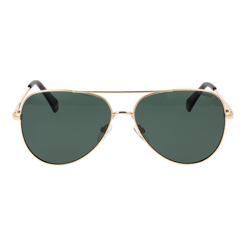 Polaroid Gold Metal Sunglasses - Luxe Nova