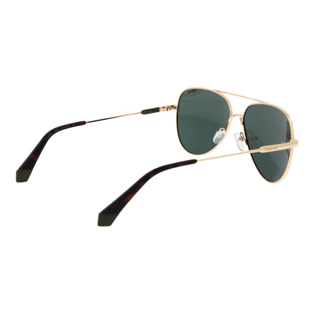Polaroid Gold Metal Sunglasses - Luxe Nova