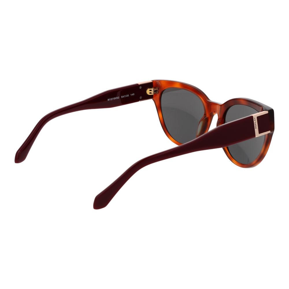 Replay Brown Plastic Sunglasses - Luxe Nova