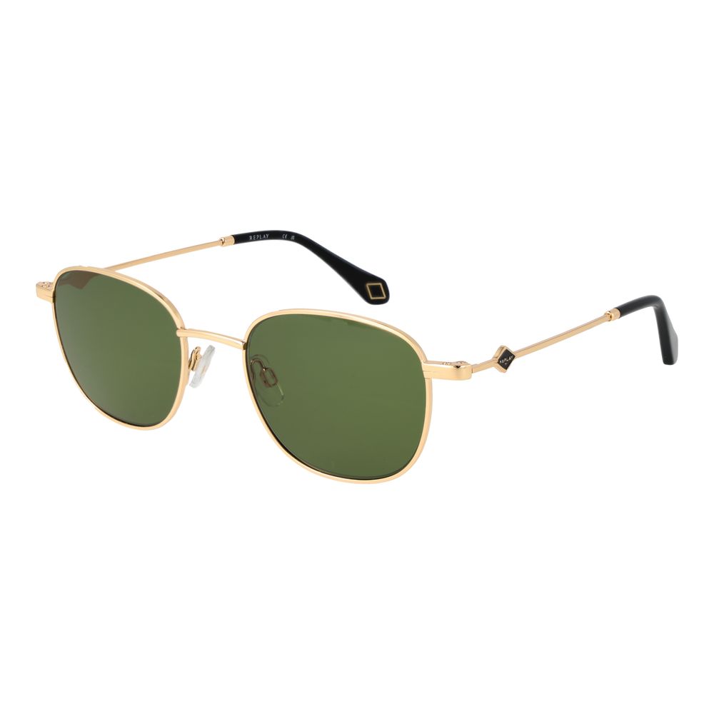 Replay Gold Metal Sunglasses - Luxe Nova
