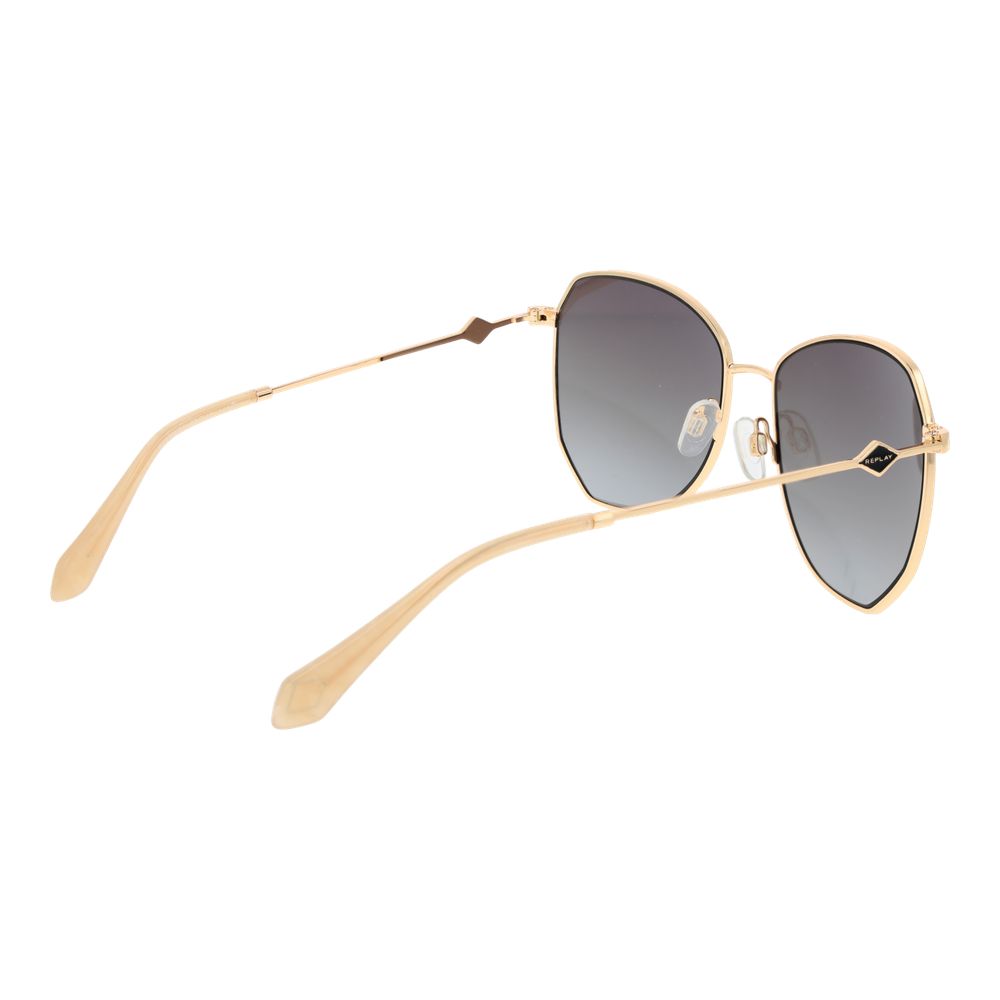 Replay Gold Metal Sunglasses - Luxe Nova