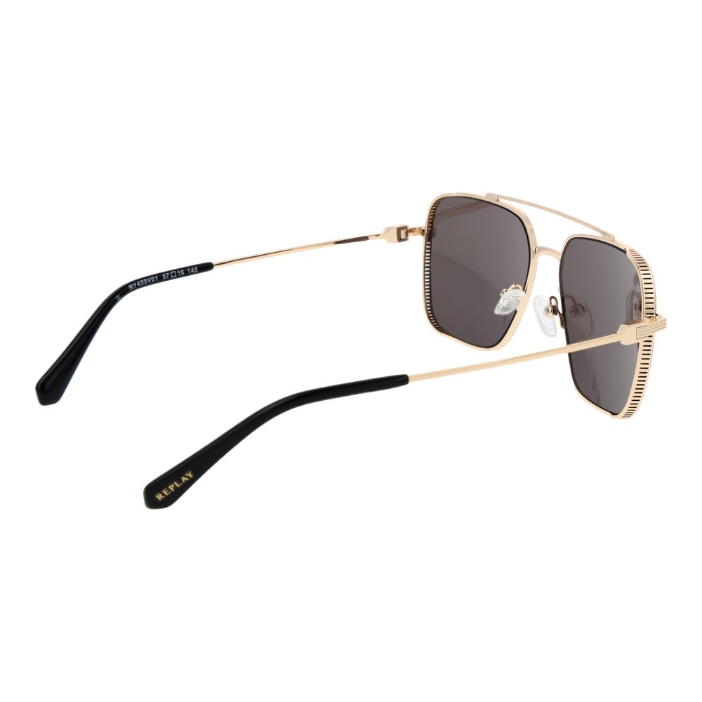 Replay Gold Metal Sunglasses - Luxe Nova