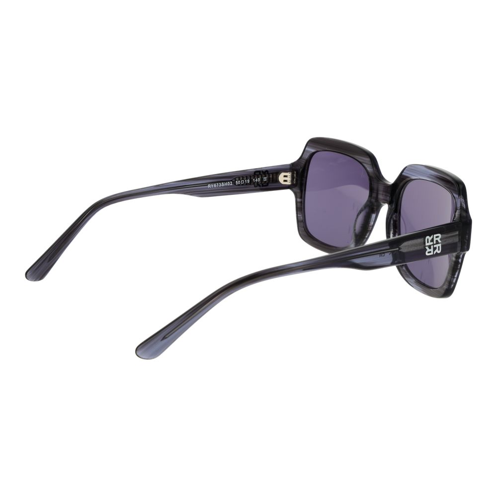 Replay Gray Plastic Sunglasses - Luxe Nova