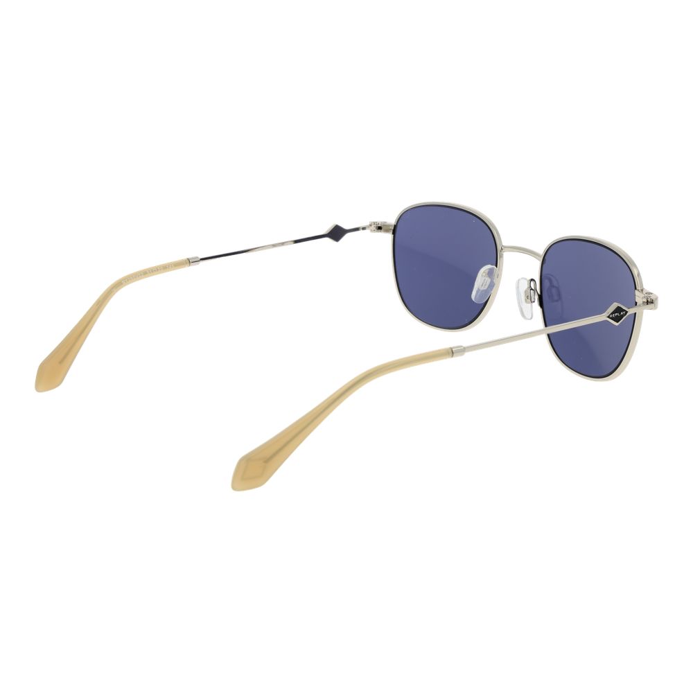 Replay Silver Metal Sunglasses - Luxe Nova