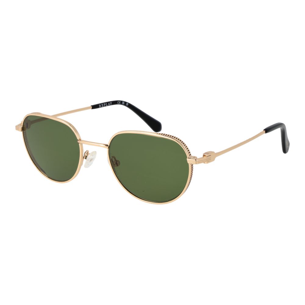 Replay Gold Metal Sunglasses - Luxe Nova