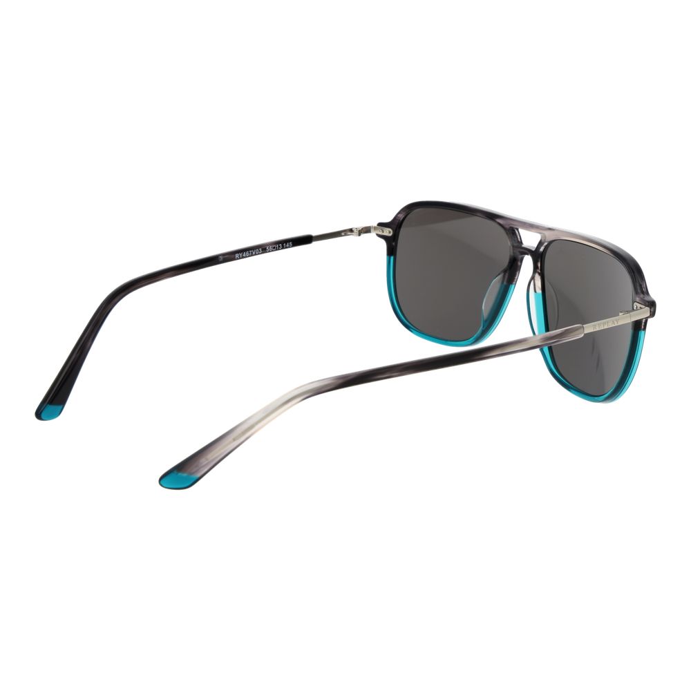 Replay Turquoise Plastic Sunglasses - Luxe Nova