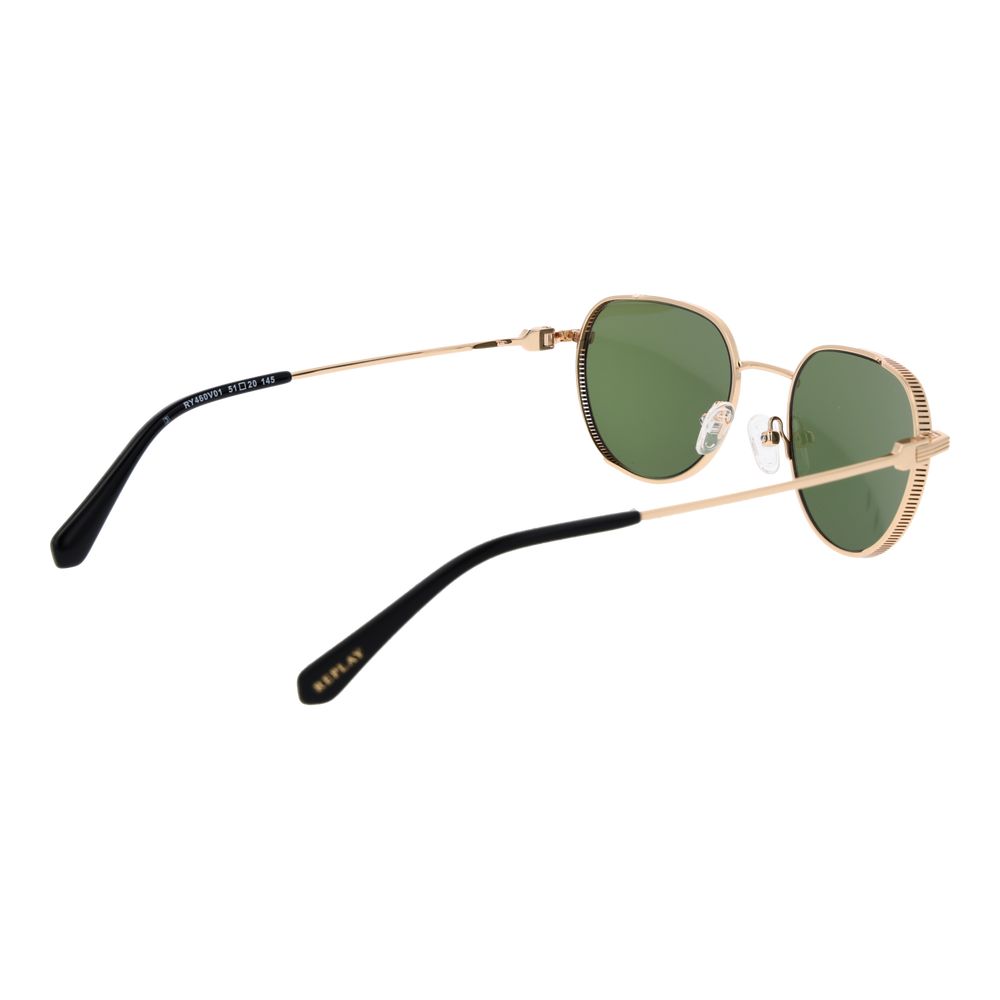 Replay Gold Metal Sunglasses - Luxe Nova