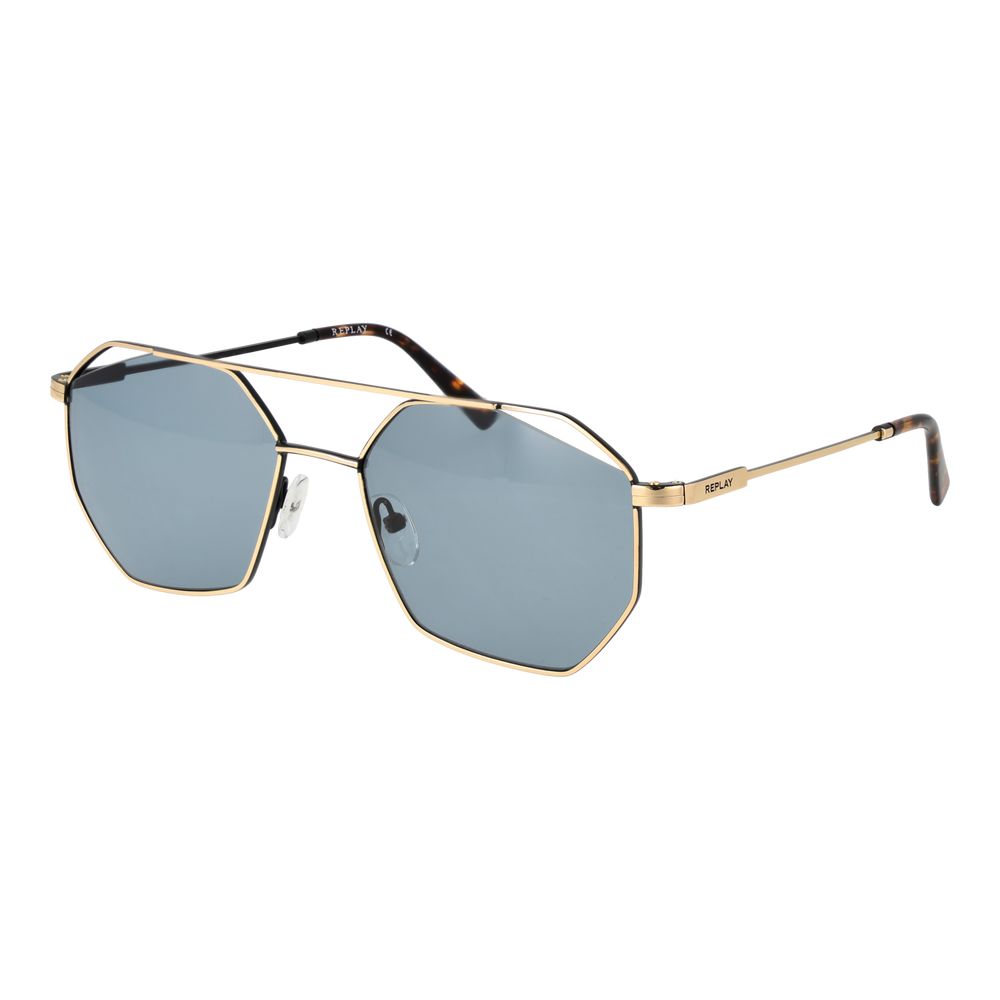 Replay Gold Metal Sunglasses - Luxe Nova
