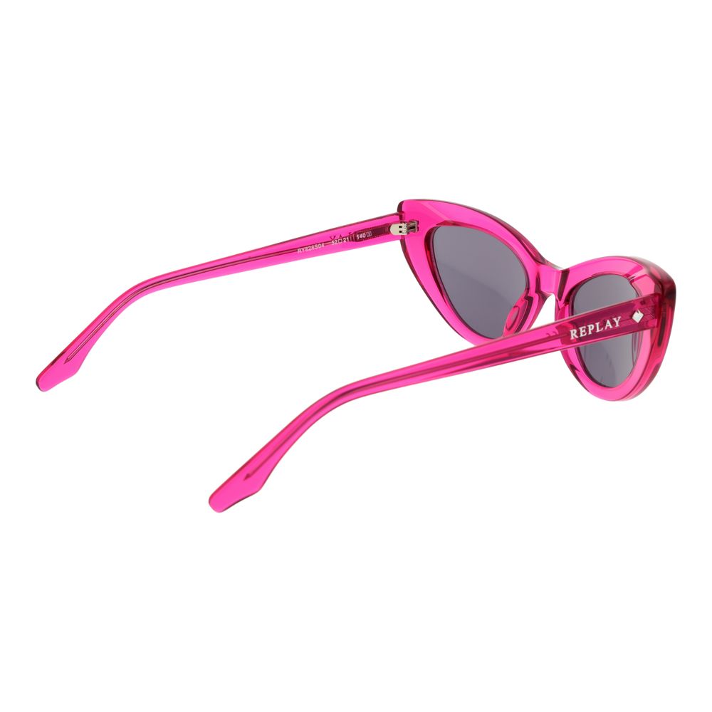 Replay Pink Plastic Sunglasses - Luxe Nova