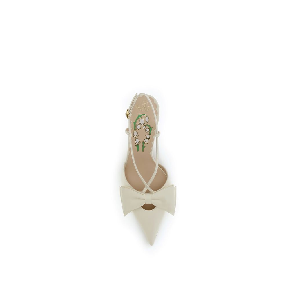 Valentino Garavani Beige Goatskin High Heel Pumps - Luxe Nova