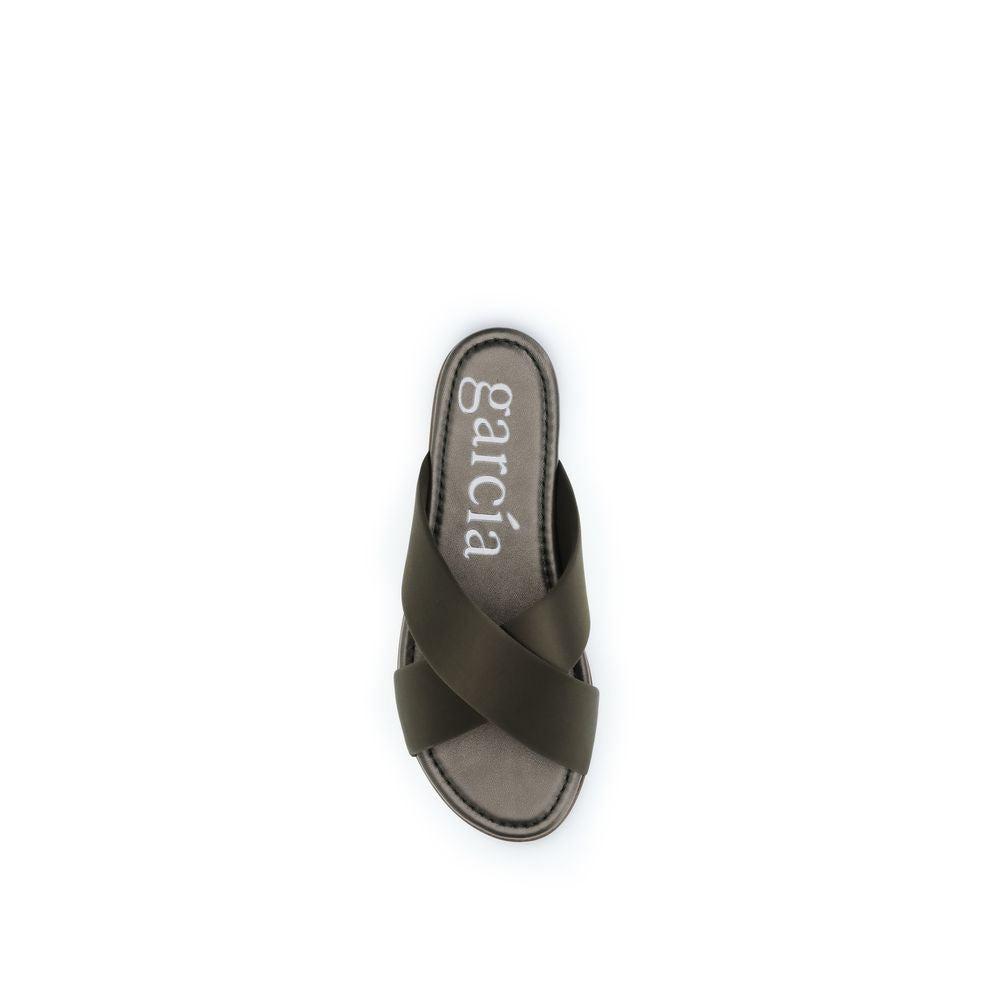 Pedro García Brown Silk Sandals - Luxe Nova