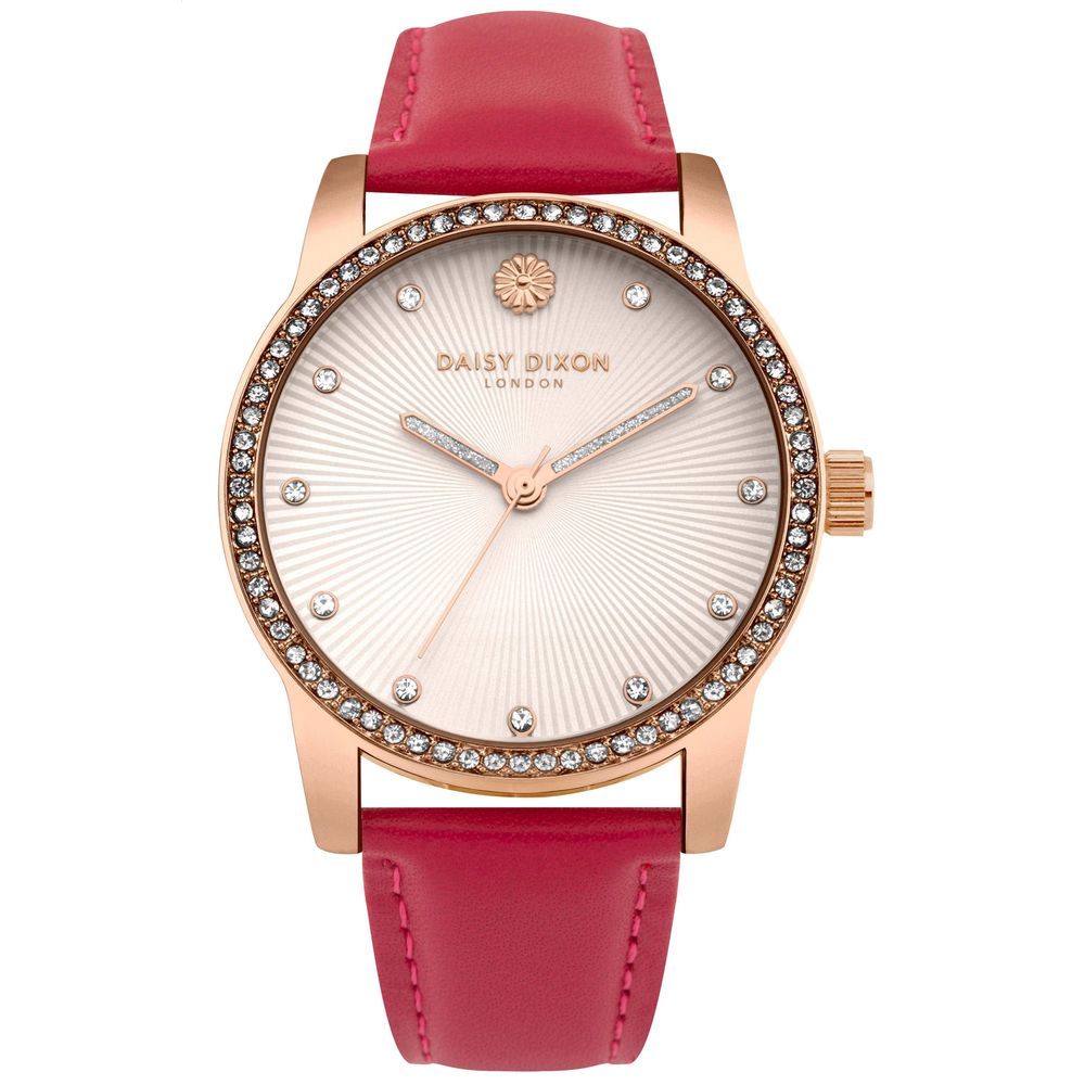 DAISY DIXON Multicolor Leather Dress Watch