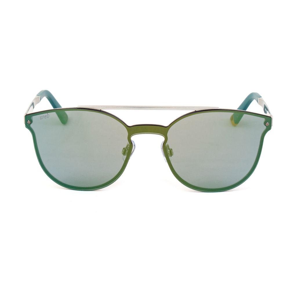 WEB EYEWEAR Silver Metal Sunglasses
