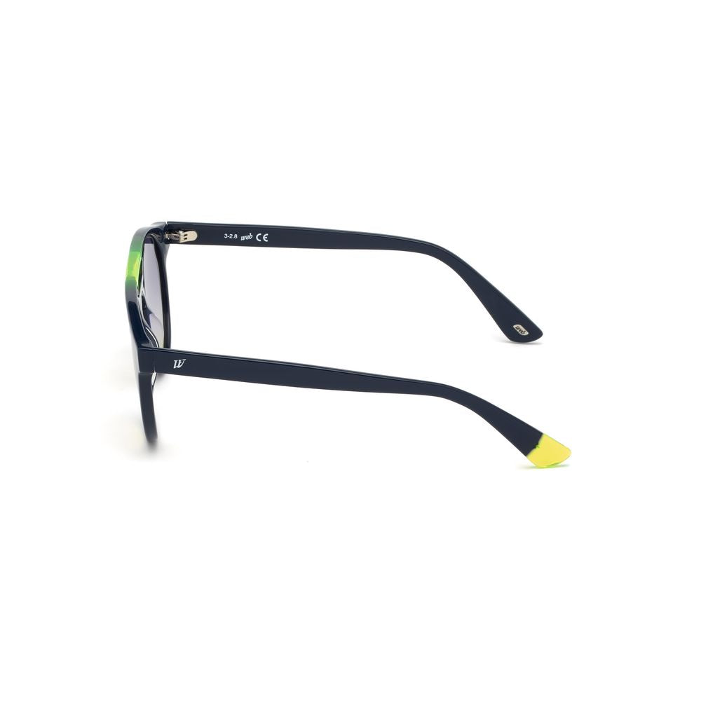 WEB EYEWEAR Blue Plastic Sunglasses