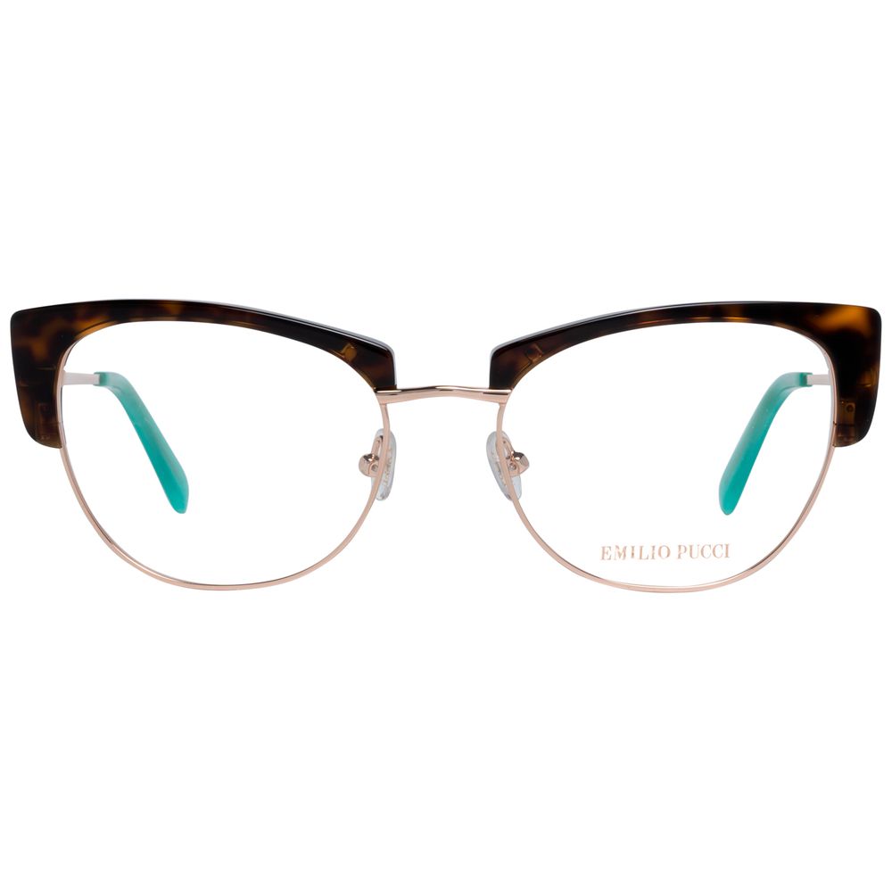 Emilio Pucci Gold Metal Glasses (Frames)