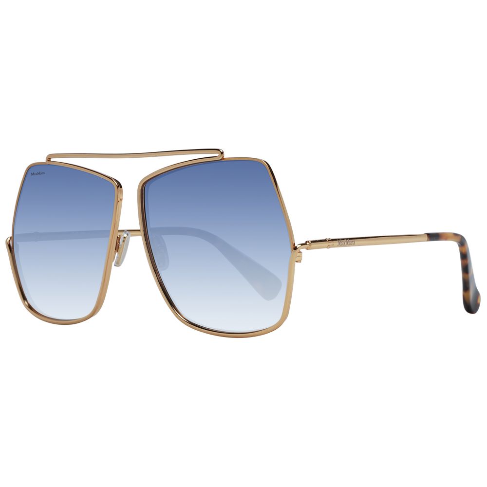 Max Mara Gold Metal Sunglasses - Luxe Nova