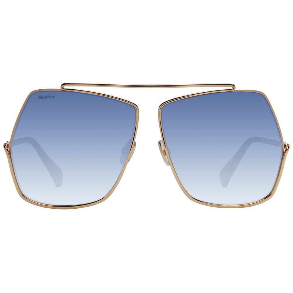 Max Mara Gold Metal Sunglasses - Luxe Nova