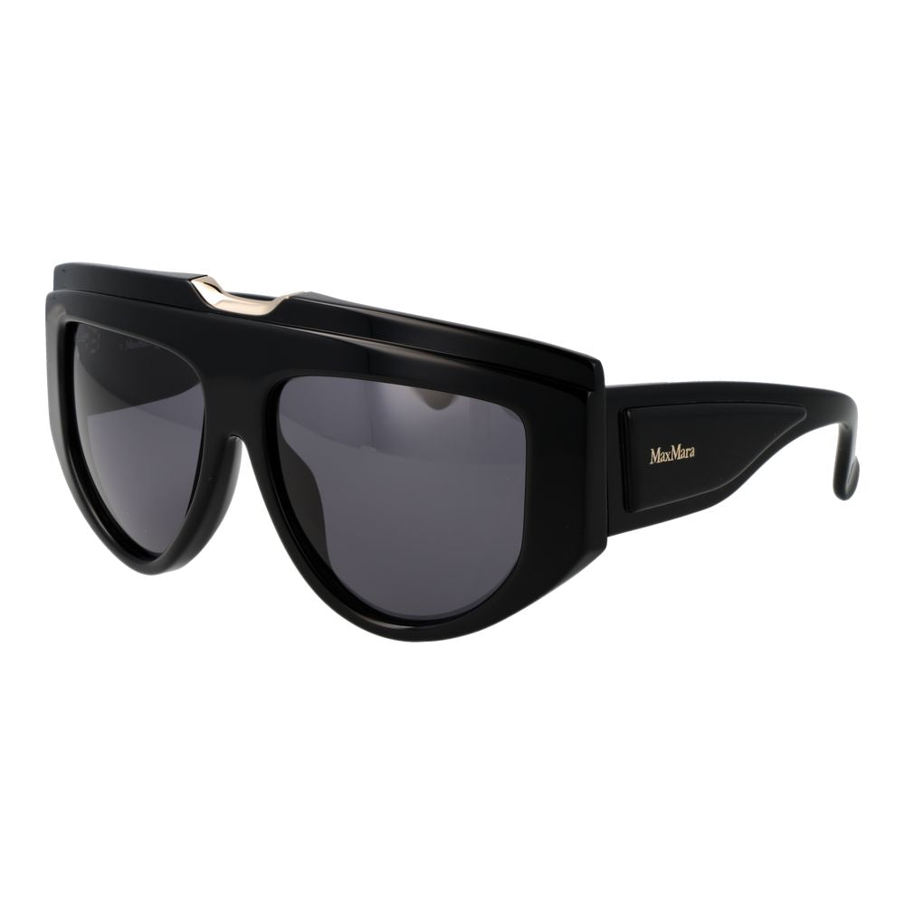 Max Mara Black Acetate Sunglasses - Luxe Nova
