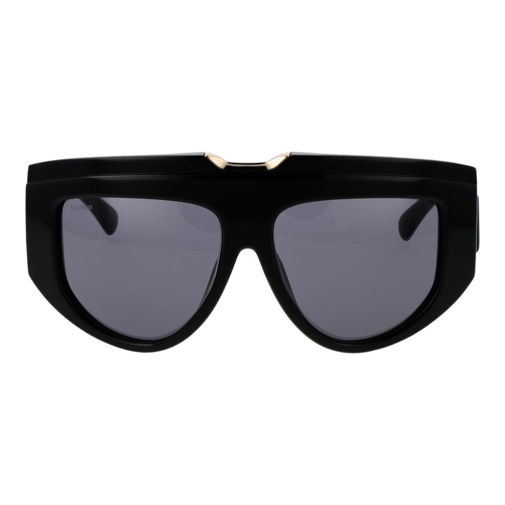 Max Mara Black Acetate Sunglasses - Luxe Nova