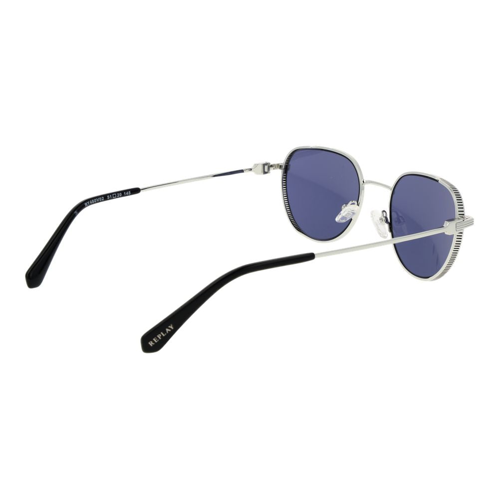 Replay Silver Metal Sunglasses - Luxe Nova