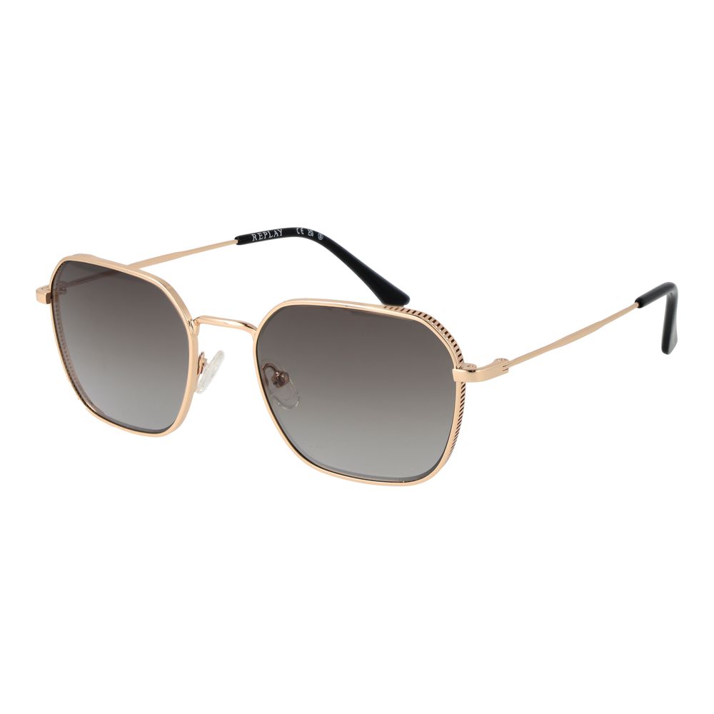 Replay Rose Gold Metal Sunglasses - Luxe Nova
