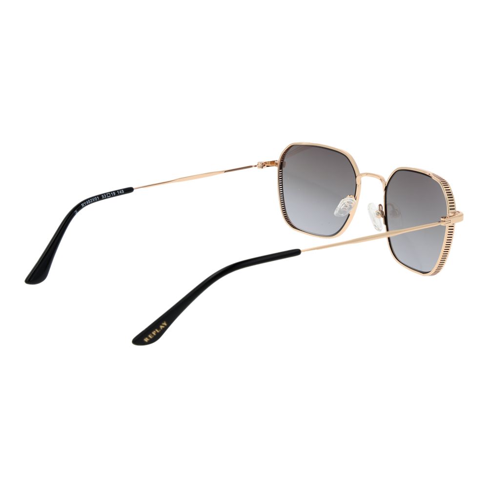 Replay Rose Gold Metal Sunglasses - Luxe Nova