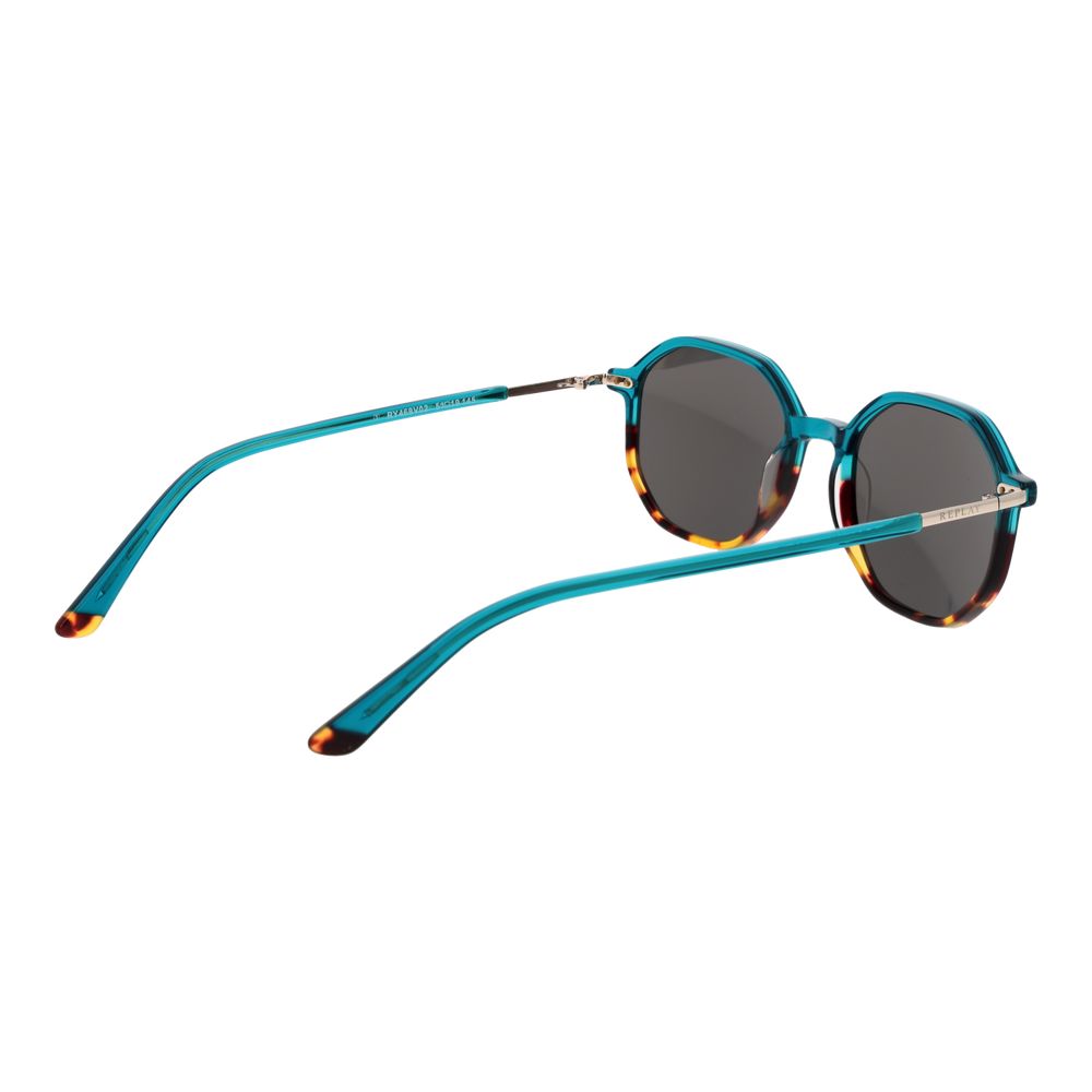 Replay Turquoise Plastic Sunglasses - Luxe Nova