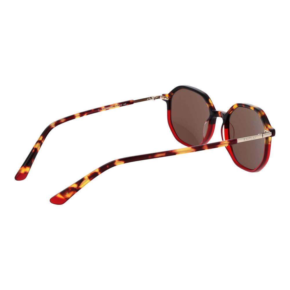 Replay Brown Plastic Sunglasses - Luxe Nova