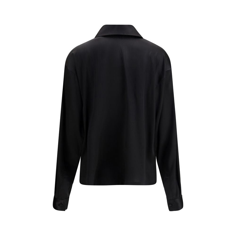 Tom Ford Black Silk Dress Shirt