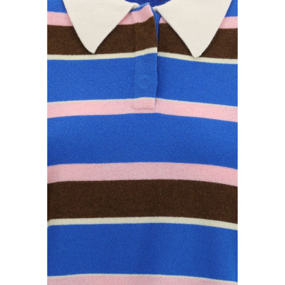 Guest in Residence Blue Cashmere Sweater - Luxe Nova