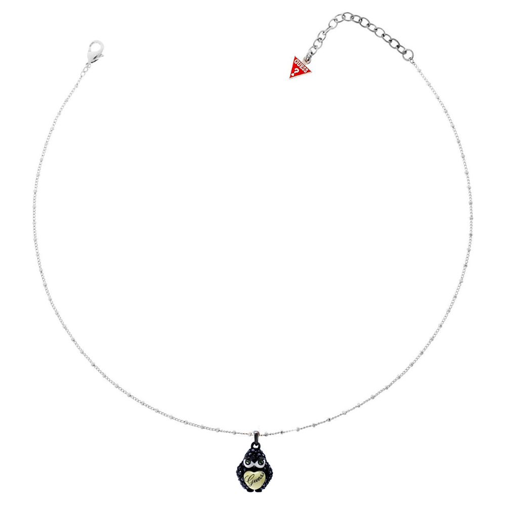 Guess Transparent Stainless Steel Necklace - Luxe Nova
