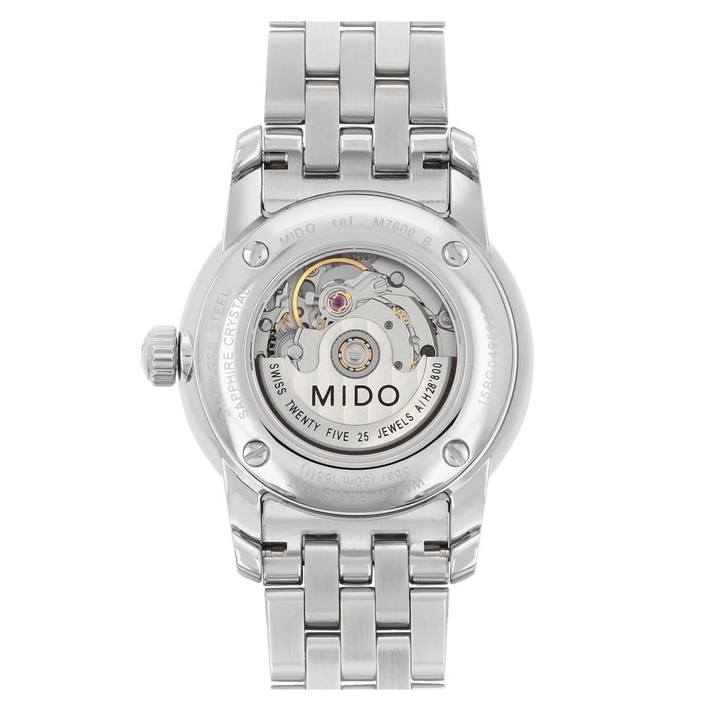 MIDO Gray Stainless Steel Dress Watch