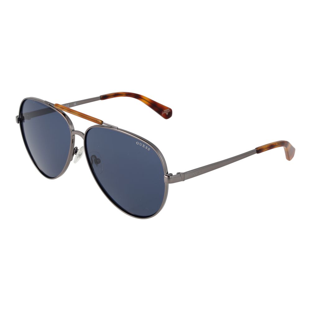 Guess Gray Metal Sunglasses - Luxe Nova